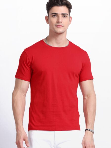 Regular Fit T-Shirt Soft Red